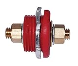 Moroso 74144 Red Thru Panel Connector