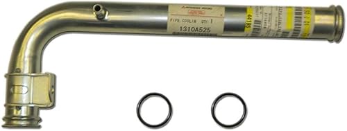 Mitsubishi - Tubo de refrigeración de agua original 1310A525 MD030764 (2x) Montero tamaño completo 3.5L, 3.8L V6 2001 2002 2003 2004 2005 2006