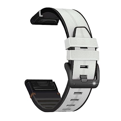 [JUSUTEK] lC GARMINp U[+VRrvoh X}[gEHb` QuickFit 22mm/26mm voh ͂玿 vrvoh xg for GARMIN(K[~) FenixCDescentCforeru