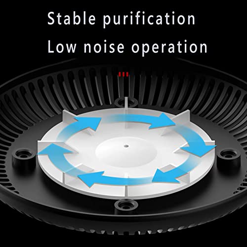 Xugenxes Indoor Ashtray - 2 in 1 Multifunctional Ashless Air Purifier with Filter Ashtray, Best for Family Car or Office (Grey)