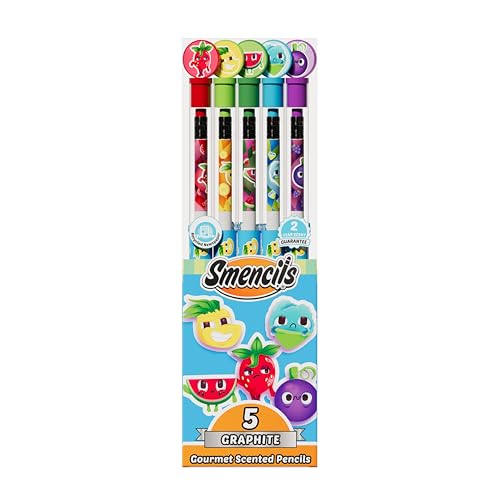 Lápices Smencils HB #2 Aromáticos, paquete 5 unidades miniatura 1
