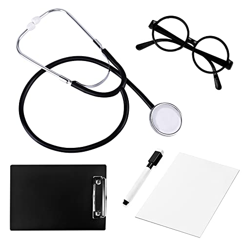 Disfraz de doctor para niños y niñas 9 piezas miniatura 4