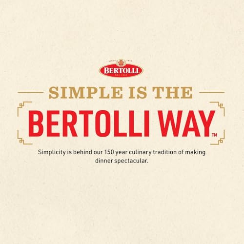 Bertolli Creamy Basil Alfredo Sauce with Aged Parmesan Cheese, Authentic Tuscan Style Pasta Sauce made with Fresh Cream and Real Butter, 15 OZ