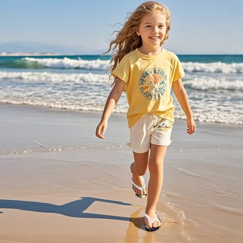 Novelty Kids Flip Flops Beach Wacky Sandals With Soft Footbed Non Slip Slippers Light Slip On Thong Sandal3