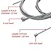 Pit Posse PP3280 Universal Cable Emergency Repair Kit for Motorcycle ATV - Throttle Clutch Brake Cables Included -Compact - 9 Cable Ends