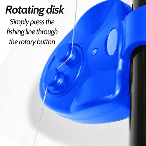 Jifeijidian Fishing Bite Alarm Sensitive Electronic Fishing Bite Sound Alarm Indicator Sound Bite Alert Bell With Led Lights Fishing Clip On Fishing Rod Daytime/Night Carp Fishing Outdoor (Blue) #TOP5