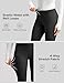 FitsT4 Sports Women's Horse Riding Pants Full Seat Equestrian Breeches High Waist Horseback Riding Tights with Pockets Black Medium