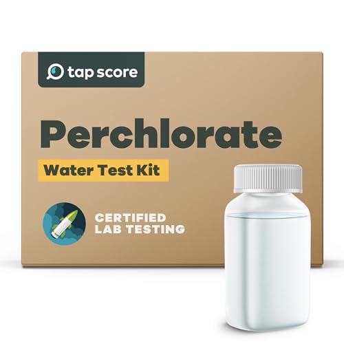 Tap Score Perchlorate in Water Test Kit | Well or City | Full Report | EPA Certified Drinking Water Labs | #1 Best Home Water Test 2021-24 NYT Wirecutter | 100% Unbiased