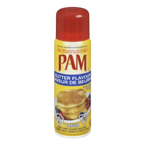 Pam No Stick Cooking Spray, Butter, No Artificial Flavor, Colors, and Preservatives - 141g