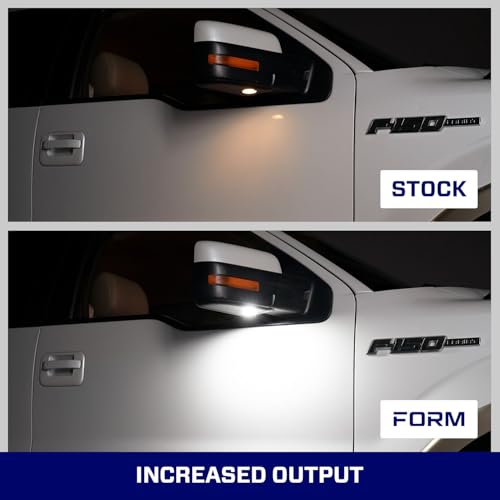 Lámparas LED para charcos compatibles con Ford Fusion 2013-2019 miniatura 5