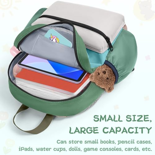 Image of Toddler Backpack for Boys Girls 2-4, Kids Backpack Preschool Kindergarten Daycare Backpacks, 12.2 inch H