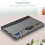 FINTIE Etui do Samsung Galaxy Tab S10 FE 10,9 cala 2025/Tab S9 FE 10.9"/S9 11 2023- [przechowywanie długopisów] Wielopozycyjny pokrowiec z kieszenią przednią, zamknięcie magnetyczne, szare