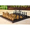 Radicaln Marble Chess Set 15 Inches Black and Golden Handmade Luxury Board Games for Adults, Ideal Marble Chess Board Game Set & Chess Pieces