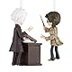 Hallmark Storied Moments Harry Potter & Ollivander Ornament Harry Potter Baumschmuck Harz Hängende Ornament Weihnachten Hängende Ornament Geschenke für Weihnachten