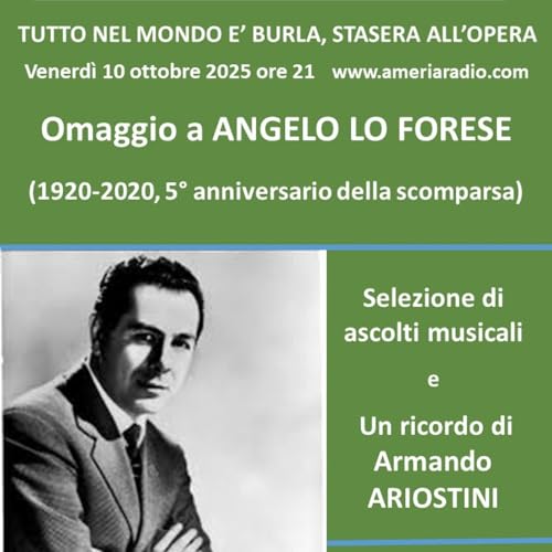 Tutto nel Mondo è Burla - Omaggio a Angelo Loforese