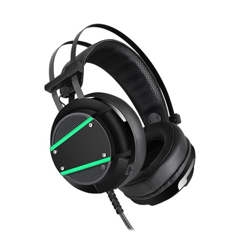TOWARDSNAN MultiPlatform Over Ear Game Headsets Mit Geräuschunterdrückendem Mikrofon Weiches Pad Verbessern Klangerlebnis Unterhaltung Bequem Über Dem Ohr