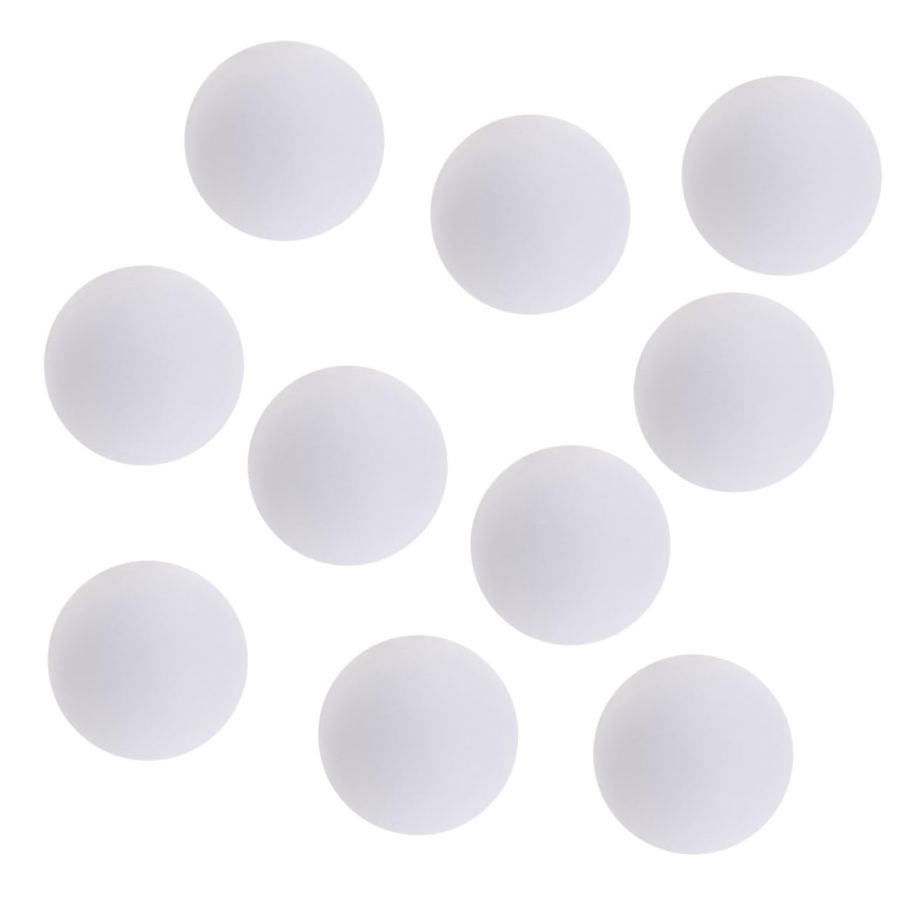 KICHOUSE Advanced Table Tennis Balls 24 Pcs Bulk Pack Pong Balls for Training School and Sports Clubs (White)