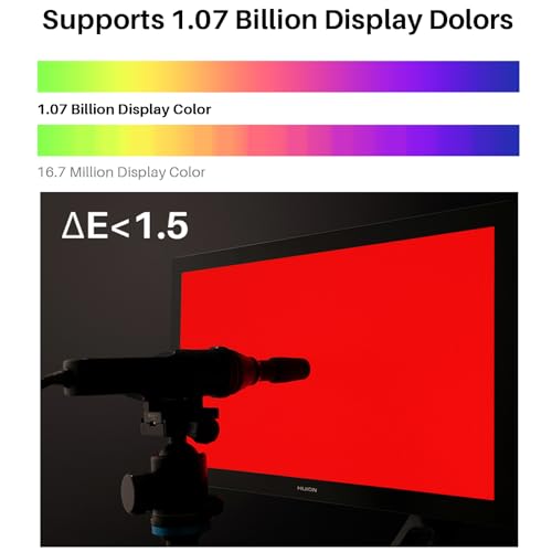 Image of HUION KAMVAS Pro 19 4K UHD Drawing Tablet with Touch Screen, 96% Adobe RGB Drawing Monitor with 1.07 Billion Colors, PenTech 4.0 Stylus PW600, 16384 Pen Pressure, Slim Pen, Keydial Mini, 18.4inch