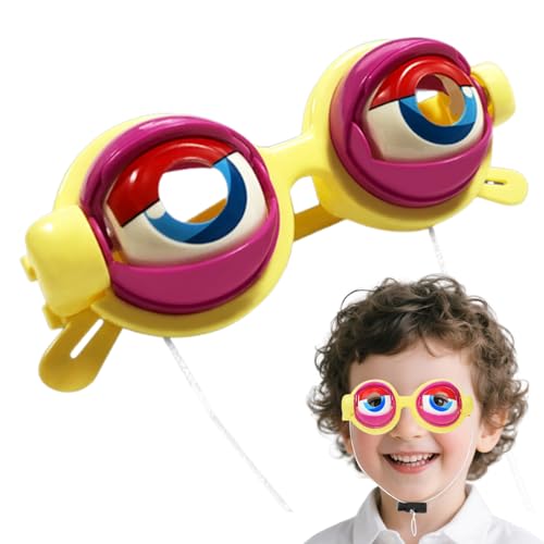 Genérico Gafas De Ojos | Lentes Divertidos de Cosplay | Gafas Para Fiestas Y Cosplay - Para Niños Adolescentes Creadores Contenido Fiestas Disfraces Festivales de Música Celebraciones