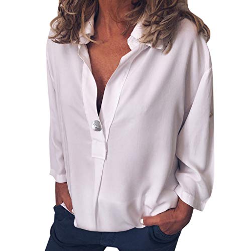  Tunique pour Femme, Mode Classique à col en V,...