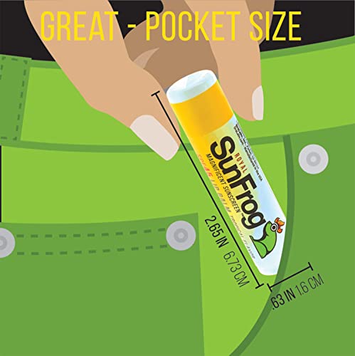 image for Royal SunFrog | 2-Pack Tropical Lip Balm with SPF 45 Sun Protection | 