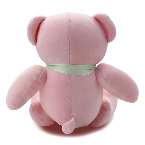 Image of Soft Pink Teddy Plush Toy for Kids Stuffed Soft Toy with Cute Hug-Friendly Plush for Babies, Toddlers & Children Safe, Lightweight & Easy to Clean (35CM)