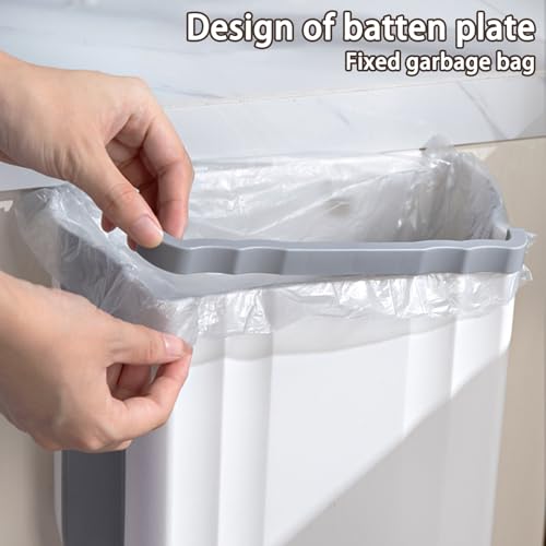 Bote de basura plegable Soddeph 9L para cocina miniatura 4