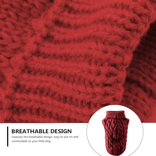 Norhogo Winter Pet Clothing Dog Sweater Jumper Clothing - Image 4