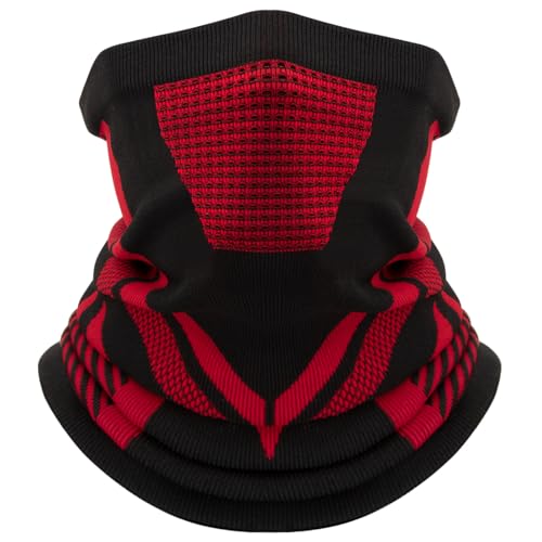 LUROON Cache Cou Moto, Cagoule Homme Hiver Tour de Cou Thermique Masque Sport Chaud Coupe-Vent Cache Col Unisexe Multifonctionnelle Foulard, Cagoule Léger...