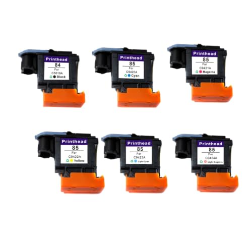 Cabezal de impresión C5019A C9420A compatible para plotter 90R 130 kit de 6 piezas 2
