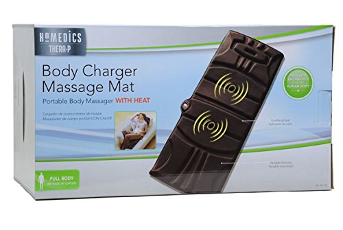 Homedics VM-100 Back Charger Massage Mat, Black