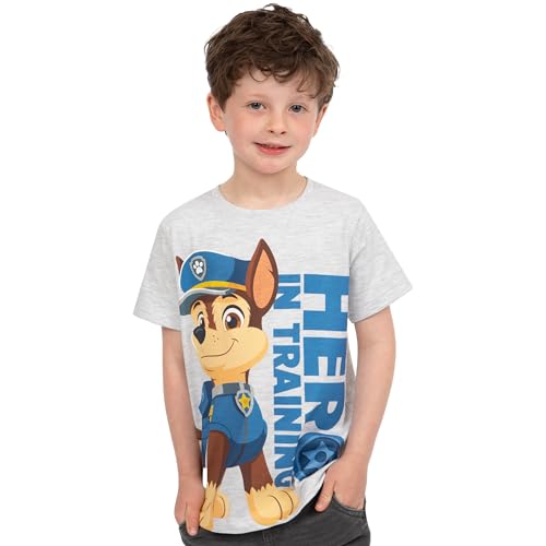 Paw Patrol Shirt | Short Sleeve Boys Shirt | Chase Boys Tshirt3
