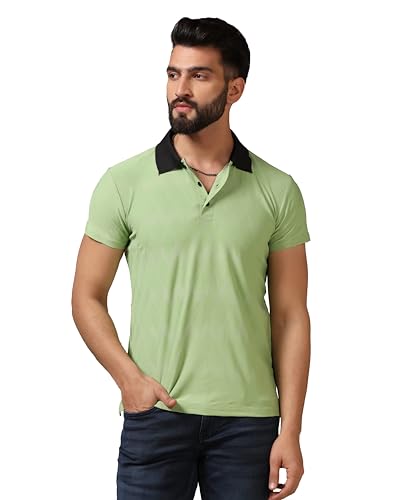 Image of TOPLOT Men's Regular Fit Polo T-Shirt