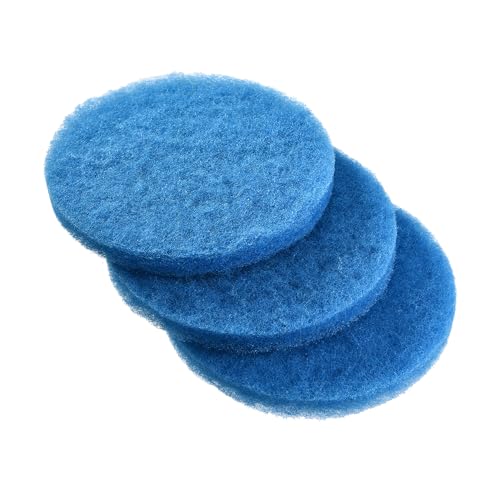 Image of 4 Pcs Aquarium Filter Media Floss Filter Pads Compatible with Fx4, Fx5, Fx6 Canister Filter Replacement Parts Accessories (Blue, 4 Pcs)