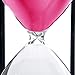 Bellaware 60 Minutes Hourglass, Wood Sand Timer,Pink