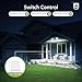 PHILIPS 44W 3500LM ‌LED Security Flood Light‌ ‌Outdoor‌，Switch Controlled Aluminum ‌Security Light‌, 2 Adjustable Heads，5000K Daylight，Wet Location for Patio, Garden, Yard Lights