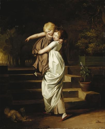 Louis Léopold Boilly Deux Sœurs affiche impression émotion artistique salon