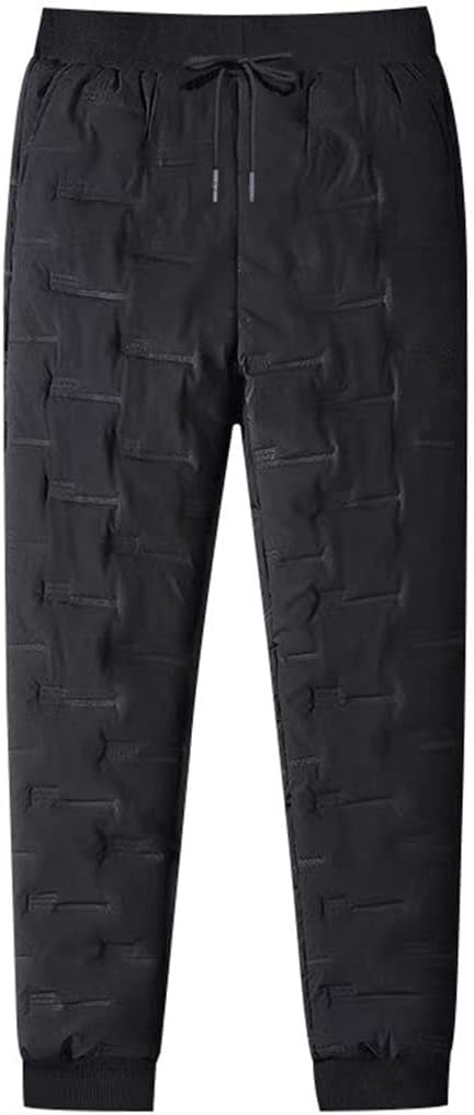 Pantalon de jogging en duvet de canard blanc vêtement d'hiver homme