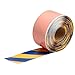 Toughstripe? Max Floor Marking Tape 4 in W X 100 Ft L Vinyl Blue/Yellow