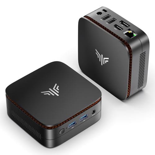 ACEMAGICIAN Mini PC, Alder Lake-N Ν95 jusqu'à 3,4 GHz,16 Go DDR4 512 Go M.2 SSD Micro Ordinateur...