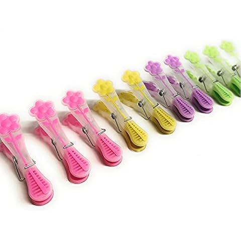 Kerafactum Wäscheklammer Soft Wäscheklammern mit Softgrip Cover