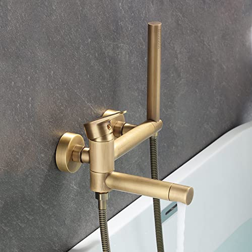 Mitigeur de Bain-Douche Rétro au Style Ancien Noble pour Baignoire