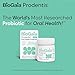 BioGaia Prodentis | Dental Probiotic Lozenges | Promotes Healthy Gums & Teeth | Defends Against Dental Problems | Replenishes Oral Microbiome | Improves Oral Health | Mint Flavor | 30 Day Supply