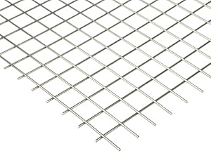 Bestell_Dein_Lochblech Schweißgitter Edelstahl 20x20mm Zuschnitt