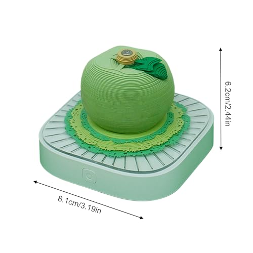 Calendrier 2026 à mémoire de forme 3D avec éclairage LED intégré - 6