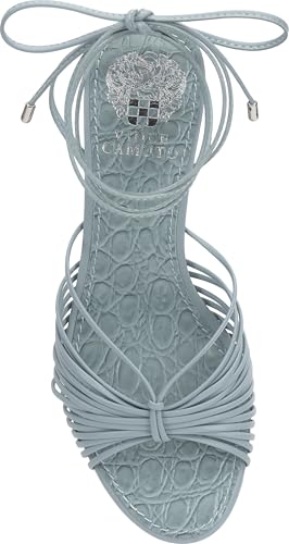 Image of Vince Camuto Lory Ankle Wrap Kitten Heel Sandals