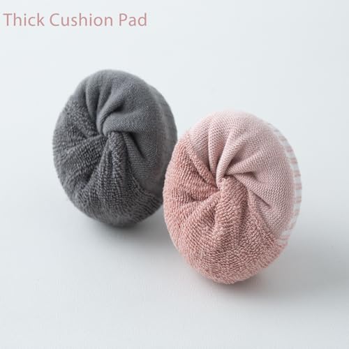 GLENMEARL Pilates Socks with Grips for Women, 3/6 Pairs Yoga Non Slip Long Socks, Grip Sock for Pilates, Dance Workout4