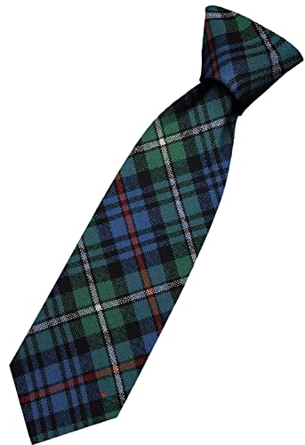 Cravate en laine tartan MacKenzie pour vos tenues de mariage et de grandes fêtes