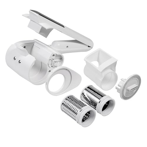 Rallador eléctrico inalámbrico multifunción blanco miniatura 4