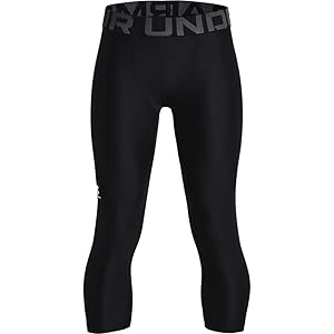 Under Armour Boys HeatGear Armour 3/4 Leggings